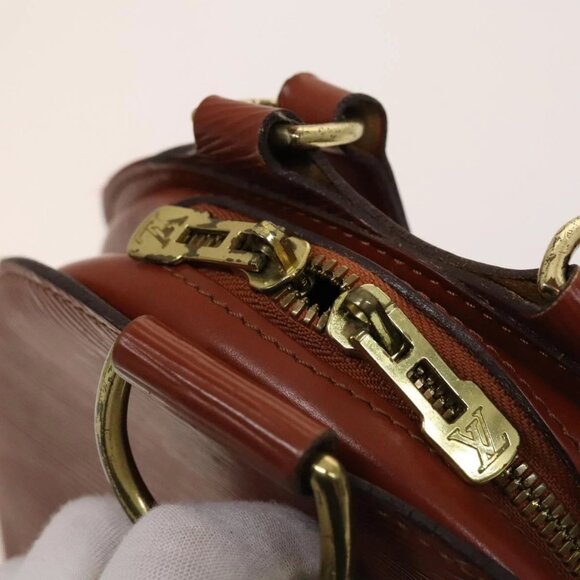 LOUIS VUITTON Epi Mabillon Backpack Brown M52233 LV Auth ep9502 - Picture 10 of 16